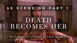 As Scene On Part 1 Death Becomes Her 1992  Lisle von Rhuman Iconic Necklace Top amp Skirt [upl. by Griffis366]