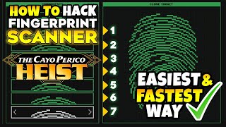 GTA 5 Online How to Hack Fingerprints Scanner EASIEST WAY in Cayo Perico Heist [upl. by Mikey314]