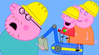 A Day At Digger World 🚜  Peppa Pig Official Full Episodes [upl. by Yllus]