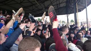 Rangers fans away to Berwick Rangers [upl. by Eigriv649]