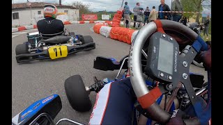 Full race  Circuito cittadino di San Carlo  Kart KZ 125  Cat KZNTOP DRIVER [upl. by Channa]