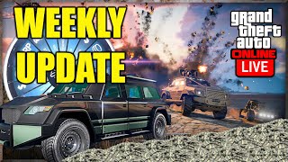 GTA 5 Online Weekly Update FREE Car Today [upl. by Zanlog474]