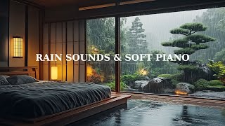 Soothing Piano with Gentle Rain  Peaceful Sleep Music amp Deep Relaxation [upl. by Skrap]