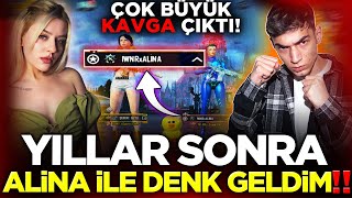 ÇOK BÜYÜK KAVGA ETTİK ALİNAYLA YILLAR SONRA DENK GELDİK BEKLENEN VİDEO  Pubg Mobile [upl. by Ecirtaemed]