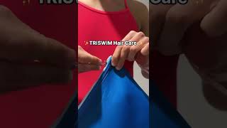 Swimmers STOP KILLING YOUR HAIR Use TRISWIM 😎 swimmer swimming shortvideos [upl. by Marnie]