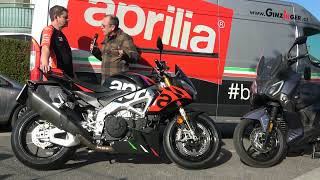 Aprilia Tuono 1100 V4 Factory 2023  ThunfischAusfahrt  Sym Joyride 300 [upl. by Erwin]