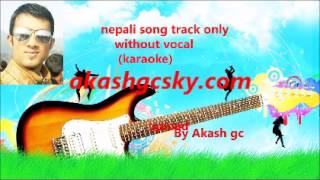 fewa tal ma saili only music track [upl. by Atolrac]