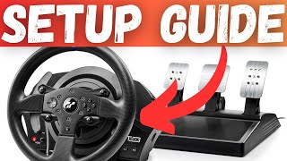 How To Setup Thrustmaster Wheel On PC  Easy And Quick Guide [upl. by Mari981]