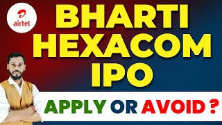 BHARTI HEXACOM IPO REVIEW  BHARTI HEXACOM IPO GMP TODAY BHARTI HEXACOM LIMITED IPO BHARTI HEXACOM [upl. by Assadah]