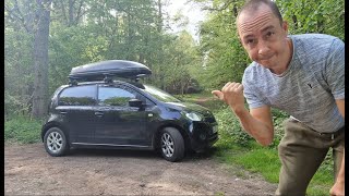 Tiny car camping in Thetford Forest [upl. by Egroj]