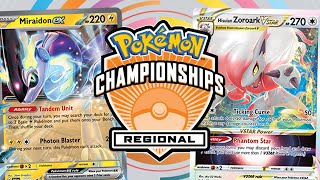 Zoroark VSTAR vs Miraidon ex  2023 San Antonio Pokemon TCG Championships [upl. by Koch]