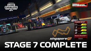 Formula 1 Singapore Grand Prix 2020 Stage 7 Complete [upl. by Nahtannoj]