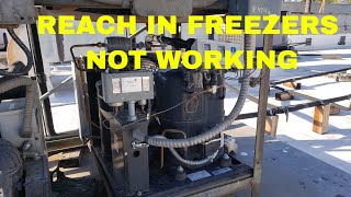 REACH IN FREEZER NOT WORKING [upl. by Rois]