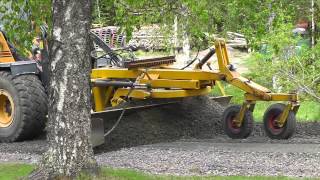 Ljungby L15 With A Grader Attachment [upl. by Sutherlan]