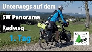 Radtour  Unterwegs auf dem Schwarzwald Panorama Radweg 1 Tag [upl. by Ainit]