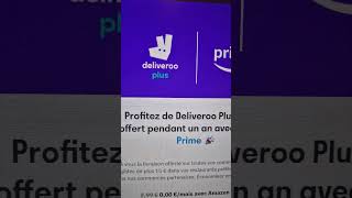 Comment bénéficier de deliveroo plus facilement 🔥 Et ça fonctionne pendant 1 an minimum 👍 astuce [upl. by Ahsiel]