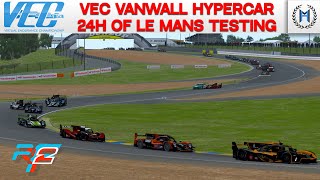 24 Hours of Le Mans  rFactor 2 Final Practice in Virtual Endurance Championship [upl. by Bernj]