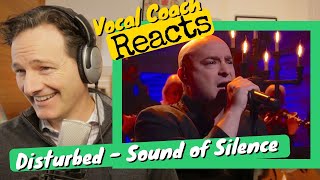 Vocal Coach REACTS  Disturbed Sound Of Silence [upl. by Royall]