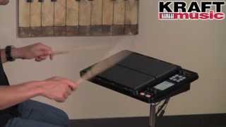 Kraft Music  Roland OCTAPAD SPD30 Demo with Steve Fisher [upl. by Atsyrc893]