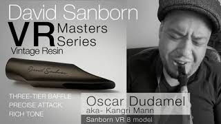 Oscar Dudamel plays the new David Sanborn VR 8 handcrafted by Drake Mouthpieces [upl. by Atin]