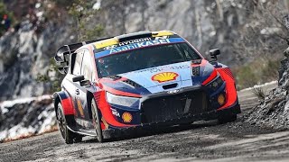 WRC Rallye Monte Carlo 2024  Thierry Neuville Test Hyundai i20 Rally1  Maximum Attack  Full HD [upl. by Mick392]