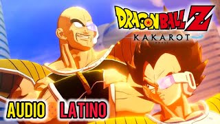 DRAGON BALL Z KAKAROT  Vegeta y Nappa llegan a la Tierra ESPAÑOL LATINO [upl. by Nuahsed]