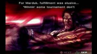 Tekken 4 Marduk Prologue and Epilogue [upl. by Male]