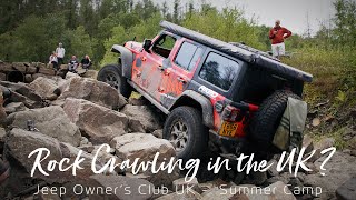 Rock crawling in the UK  JOC UK Summer Camp amp 10th anniversary highlights reel Walters Arena [upl. by Airlia381]