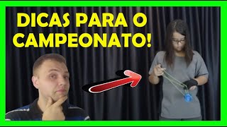 DICAS PARA O CAMPEONATO DE IOIÔ YOYO DO CANAL [upl. by Atirac]