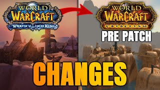 20 BIG Changes in Cataclysm Classic Pre Patch [upl. by Coveney]