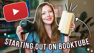 HOW TO START A BOOKTUBE CHANNEL  my top tips for growth and success [upl. by Aisiat]