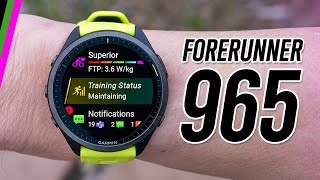 Garmin Forerunner 965 InDepth Review  The AMOLED Forerunner is here And it’s good [upl. by Dlarej]