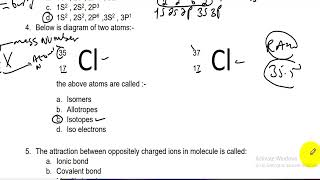 CHEMISTRY EXAM2022 SOMALILAND PART 1 [upl. by Bertasi]