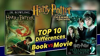 TOP 10 Difference Between Harry Potter and Chamber of Secrets Book and Movie [upl. by Odlauso]