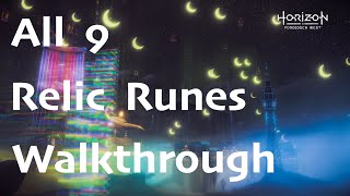 All 9 Relic Ruins Location amp Walkthrough  Horizon Forbidden West [upl. by Ainat]