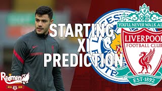 Leicester v Liverpool  Starting XI Predition LIVE [upl. by Asabi]