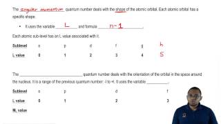 The Angular Momentum Quantum Number l [upl. by Fevre677]