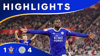 BIG FRIDAY WIN 😃  Southampton 1 Leicester City 4 [upl. by Ramunni]