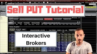 Come vendere Opzioni su Interactive Brokers  Tutorial [upl. by Gratianna453]