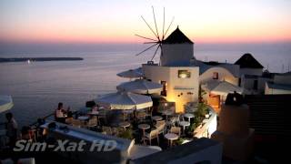 Santorini HD The best Island in Greece [upl. by Arihsay]