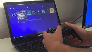 Play your PlayStation 45 on Laptop  بلاي ستيشن 54 على شاشة الكمبيوتر [upl. by Christi]