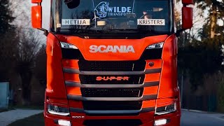 Kristers Kravinskis SCANIA 500s [upl. by Paske]