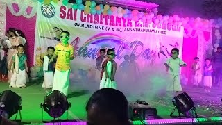 Lungi Dance Performance by LKG Students of Sai Chaitanya EM School  Cute Dance for Lungi Dance Song [upl. by Tham303]