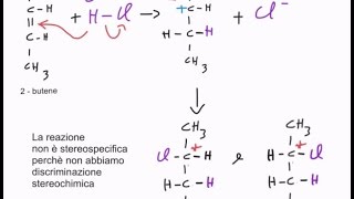 CORSO DI CHIMICA ORGANICA  LEZIONE 37 DI 61  ALCHENI  REAZIONI DI ADDIZIONE ELETTROFILA [upl. by Yun]