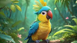 Polly the Parrot and the Jungle Melody  Kiddo Storytime [upl. by Estes]