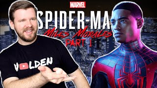 Let‘s play SpiderMan Miles Morales for the FIRST time  Part 1 [upl. by Nodababus]