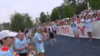 2013 IRONMAN Texas Pro Men Swim Exit [upl. by Anawyt535]