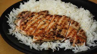 Easy Grilled Chicken Dinner on a Leg Day in 12 minutes l Meal Prep l Indoor grill chicken breast [upl. by Elbam]