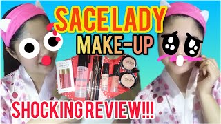 SACE LADY MAKEUP SHOCKING REVIEW [upl. by Eehtomit]