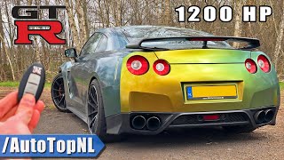 1200HP NISSAN GTR SW Performance REVIEW on AUTOBAHN NO SPEED LIMIT by AutoTopNL [upl. by Nitsud]